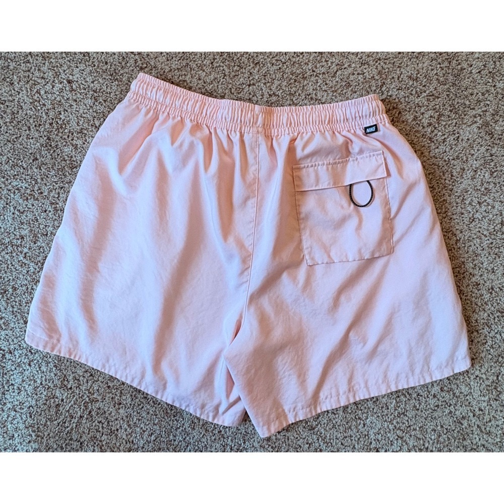 Nike Sportswear Women XXL Pink-Peach Mesh Lined Shorts Run Sports DM6829-686 EUC - Picture 9 of 14